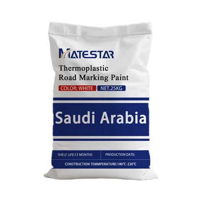 Termoplastinen tiemerkintämaali Saudi-Arabialle